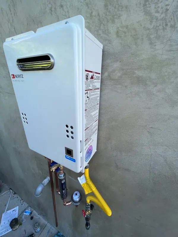 Tankless water heater installation for Hampstead homes